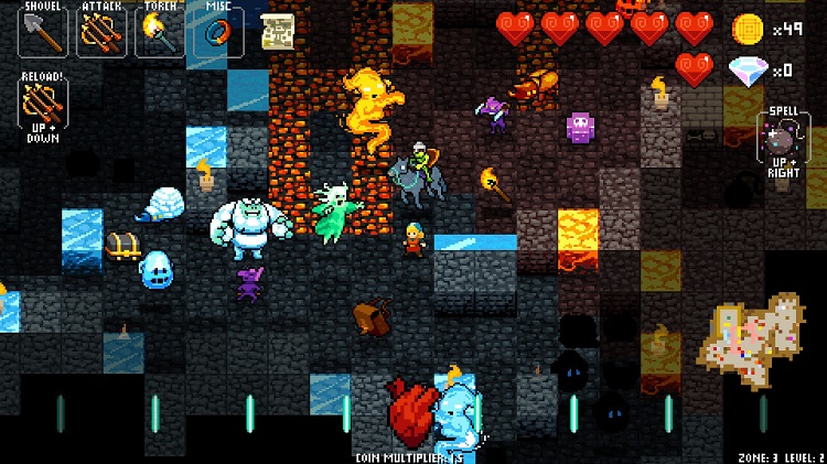 Best Rogue-Like Games On Steam NecroDancer
