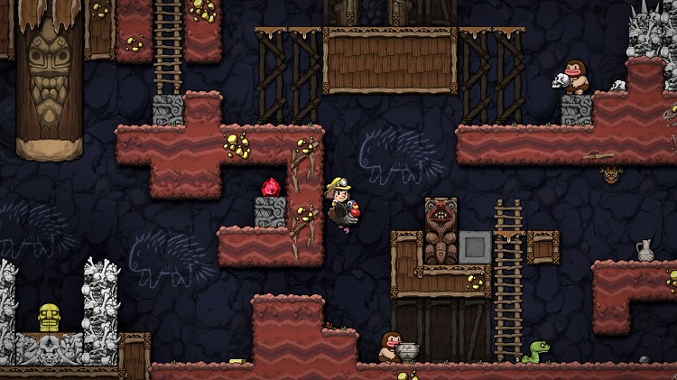 Best Rogue-Like Games On Steam Spelunky 2